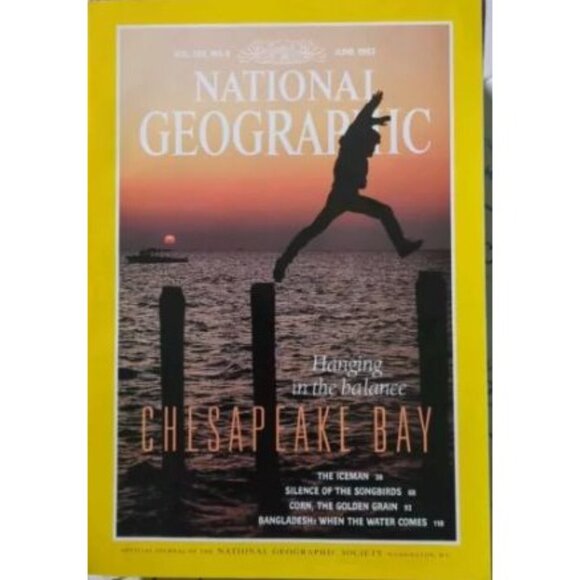 National Geographic Magazine June 1983 VOL 183 NO 6 Chesapeake Bay Cover - Picture 2 of 2